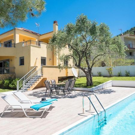 Louloudis Pool Villa Skala Rachoni  Esterno foto