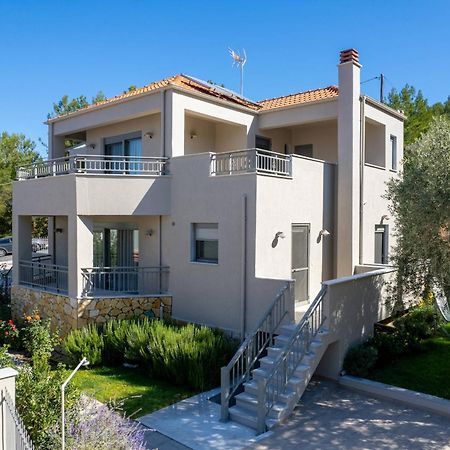 Louloudis Pool Villa Skala Rachoni  Esterno foto