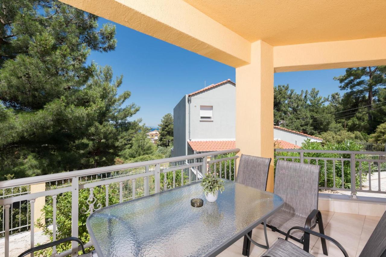 Louloudis Pool Villa Skala Rachoni  Esterno foto