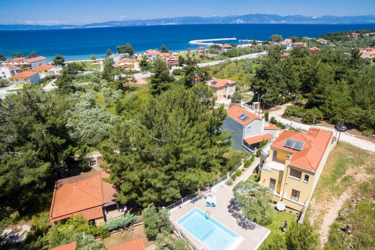 Louloudis Pool Villa Skala Rachoni  Esterno foto